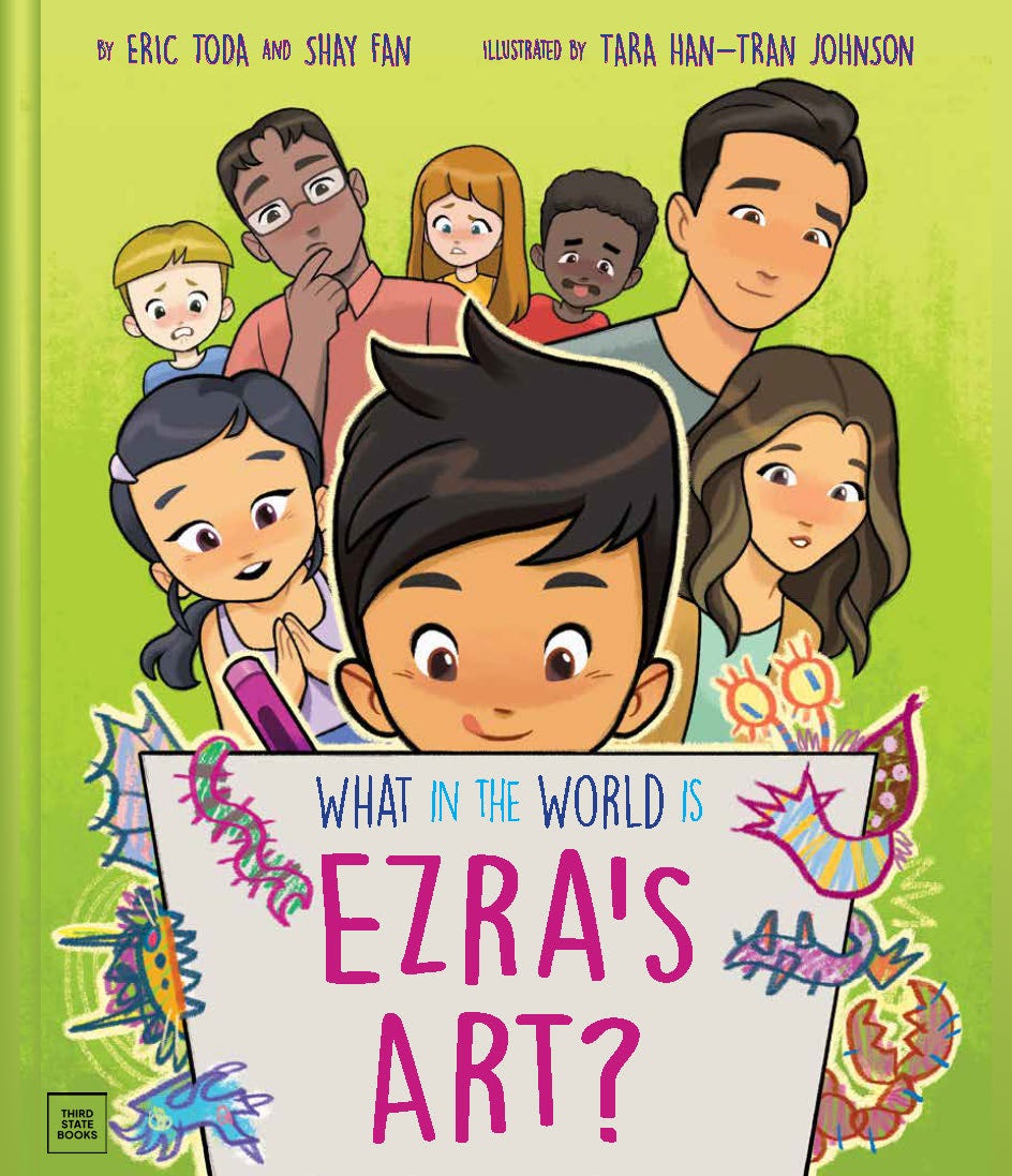 Book cover image for What in the World Is Ezra's Art? ISBN: 9798890130136